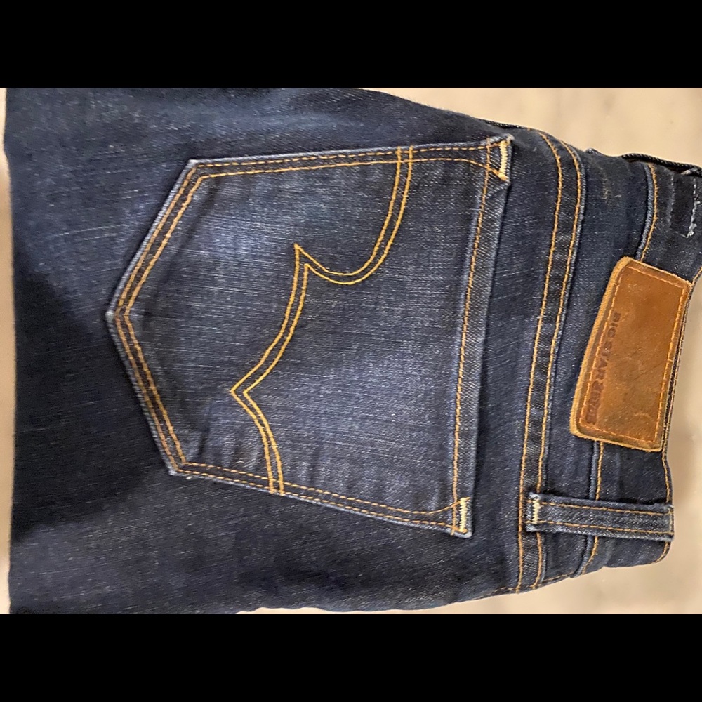 Big Star Alex Mid Rise Skinny Jean size 27